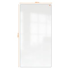 Tableau blanc portable 180x90 cm double face Move & se rencontre