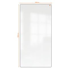 Pizarra blanca portátil 180x90 cm doble cara Move & Meet