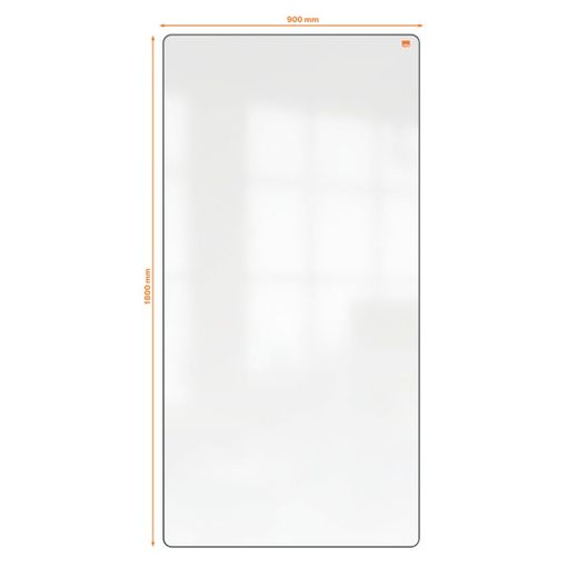Pizarra blanca portátil 180x90 cm doble cara Move & Meet