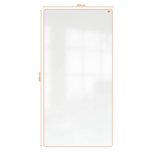 Pizarra blanca portátil 180x90 cm doble cara Move & Meet