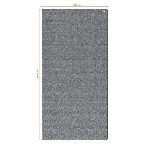 Tablero de anuncios y pizarra blanca 180x90cm Move & Meet