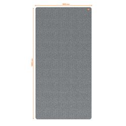 Quadro de avisos e quadro branco 180x90cm Move & Encontrar