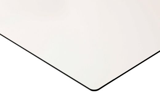Quadro branco sem moldura de curva camaleão.