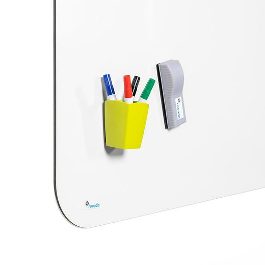 Tableau noir Frameless Skin Ceramic en acier émaillé. 2 tailles