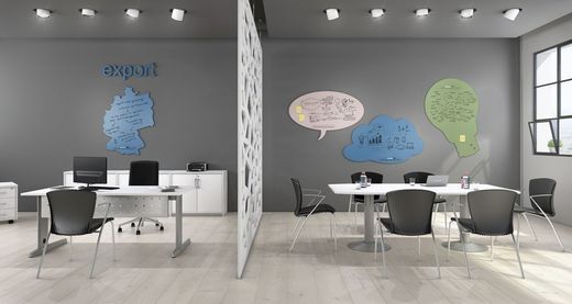 Idée de peau de tableau noir. en forme de bulbe