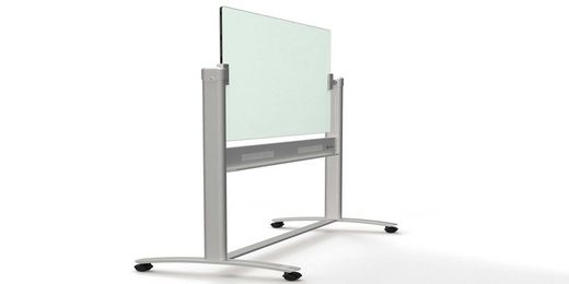 Tableau en verre rabattable Nobo Diamond