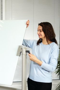 Tableau en verre rabattable Nobo Diamond