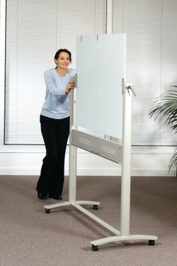Tableau en verre rabattable Nobo Diamond