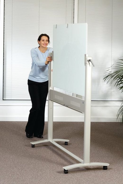 Tableau en verre rabattable Nobo Diamond