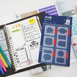 Modèles adhésifs "Boîte de dialogue"