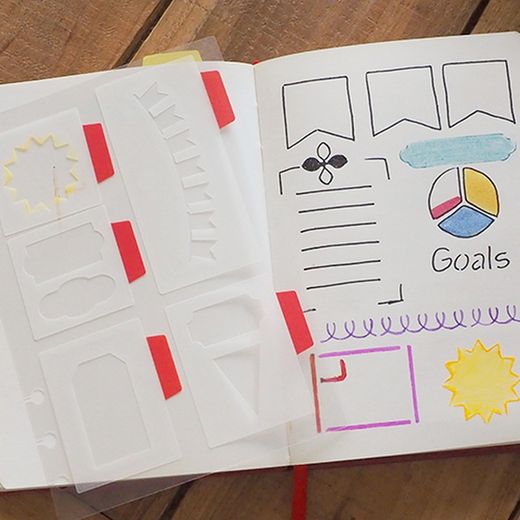 Modèles adhésifs "Boîte de dialogue"