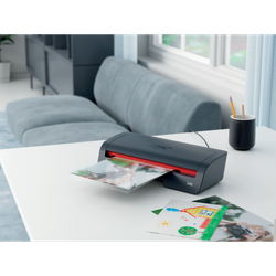 Plastificadora GBC 240 A4 + bolsas = Regalo guillotina Leitz Home Office A4