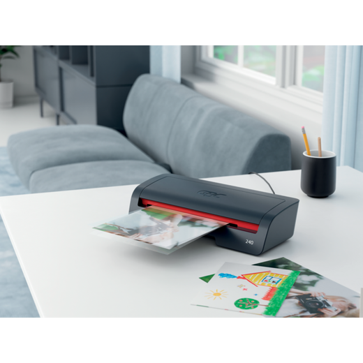 Plastificadora GBC 240 A4 + bolsas = Regalo guillotina Leitz Home Office A4