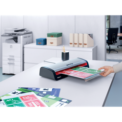 Plastificadora GBC 250HS A3 + bolsas = Regalo guillotina Leitz Home Office A3