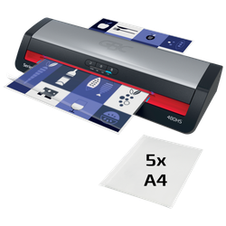 Plastificadora GBC 480HS A3 + bolsas = Regalo guillotina Leitz Home Office A3