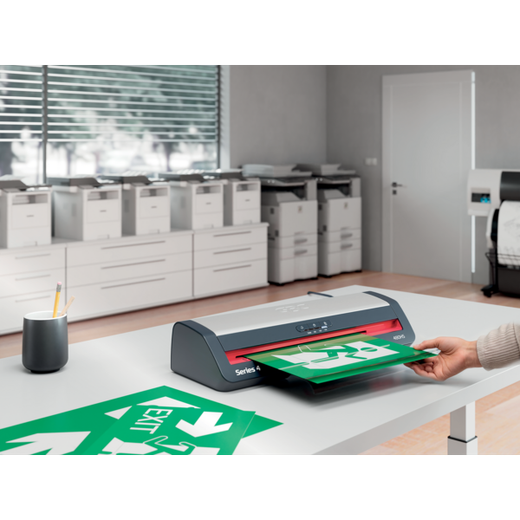 Plastificadora GBC 480HS A3 + bolsas = Regalo guillotina Leitz Home Office A3