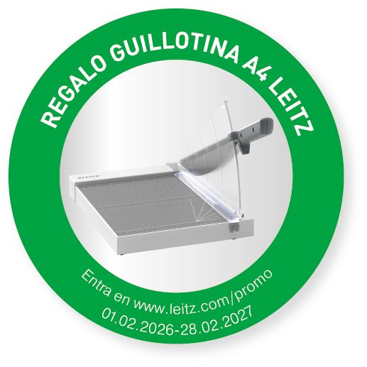 Home Office ILAM A4 + bolsas = Regalo guillotina Leitz Home Office A4