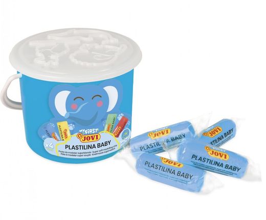 Baby Bucket plasticina escolar 40 comprimidos 38 gr