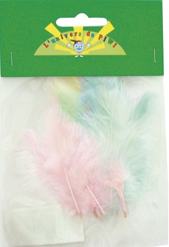 Plumas 20 unidades 7 cm Gallo Oscuro