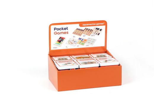Jogos de bolso em lata 7 jogos