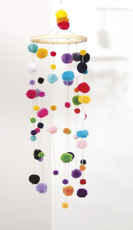 Lã Pompons Ø15 et 30 mm 24 unités Clear Cores