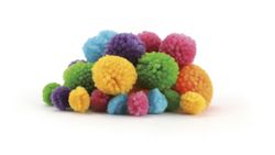 Lã Pompons Ø15 et 30 mm 24 unités Clear Cores