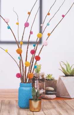 Lã Pompons Ø15 et 30 mm 24 unités Clear Cores