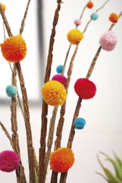 Lã Pompons Ø15 et 30 mm 24 unités Clear Cores