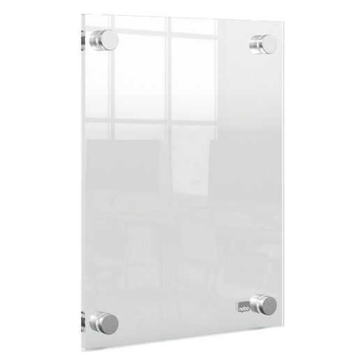 Porte-lettre mural en acrylique transparent. Trois tailles