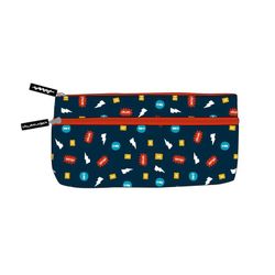 Portatodos planos con 2 cremalleras, varios diseños