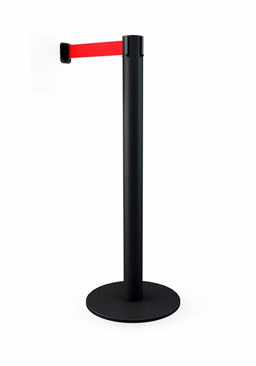 Poste de separación eco. Cinta de 3 metros