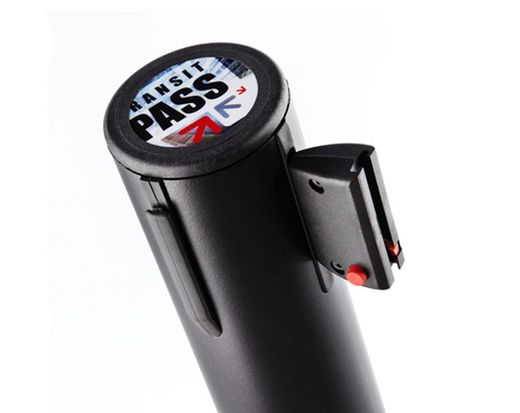 Poste de separación eco. Cinta de 3 metros