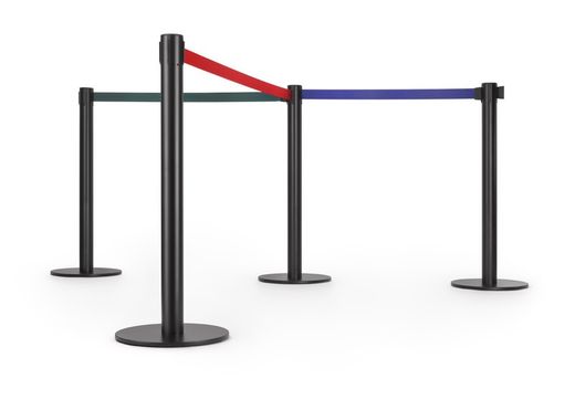 Poste separador de cinta extensible basic de 3 m