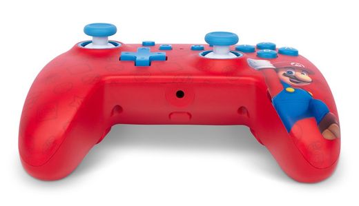 PowerA Mando con cable mejorado para Nintendo Switch - ¡Yuju! Mario