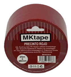 Precinto 25m x 48mm Rojo