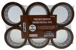 Precinto 50m x 48mm Marrón