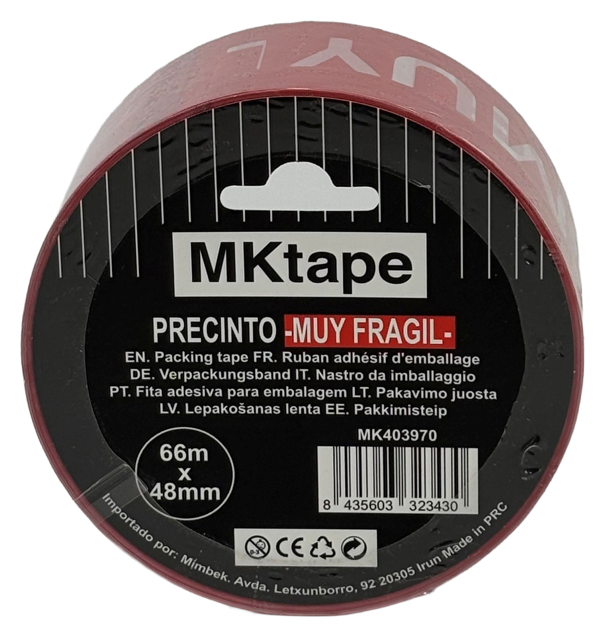 Precinto 66m x 48mm -Muy Frágil-