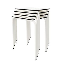 Bureau empilable PILE mesurant 65 x 45 cm. Trois tailles