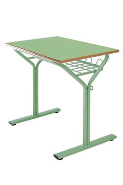 Bureau aux dimensions de 60 x 50 cm et tiroir à grille, 3 hauteurs au choix