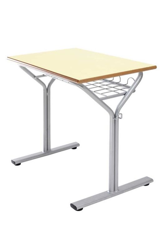 Bureau aux dimensions de 60 x 50 cm et tiroir à grille, 3 hauteurs au choix