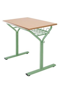 Bureau aux dimensions de 60 x 50 cm et tiroir à grille, 3 hauteurs au choix