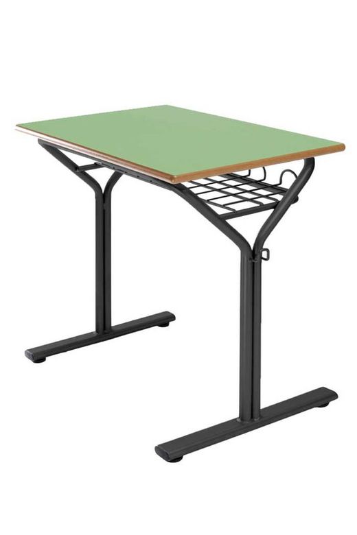 Bureau aux dimensions 60x40 cm et tiroir en filet, 4 hauteurs au choix