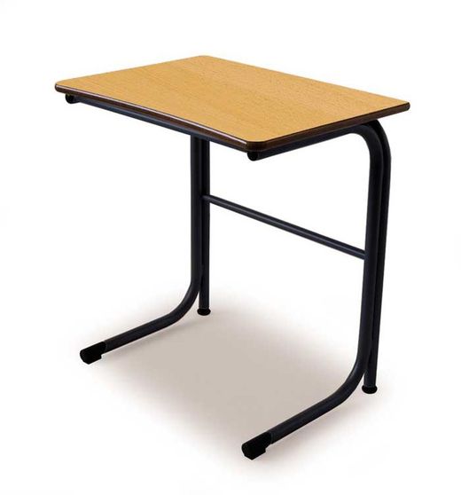 Bureau design moderne avec grille verticale et dimensions de 70 x 50 cm