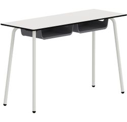 Bureau TWO bureau de 120 x 45 cm. Trois tailles