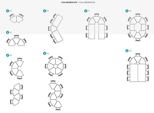 Bureau PAR mesurant 78 x 62 cm. Trois tailles