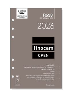 R598 Recambio Anual.500 1 día página 2026