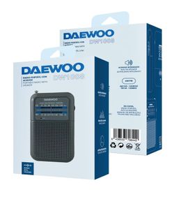 Radio Daewoo Am/Fm Cinza