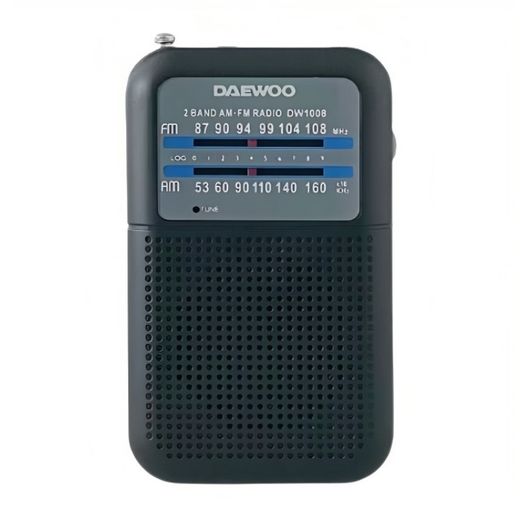 Rádio Daewoo Am/Fm Preta