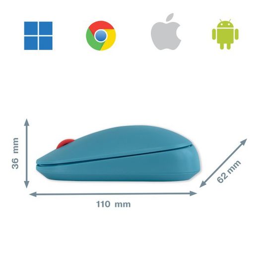 Souris sans fil double confortable Leitz