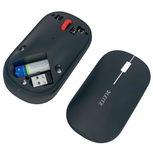 Souris sans fil double confortable Leitz